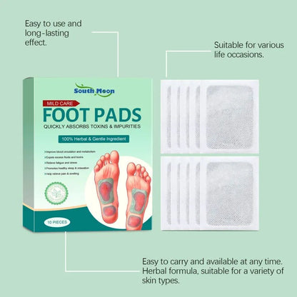 Foot Pads (Pack of 1) 10 Patches